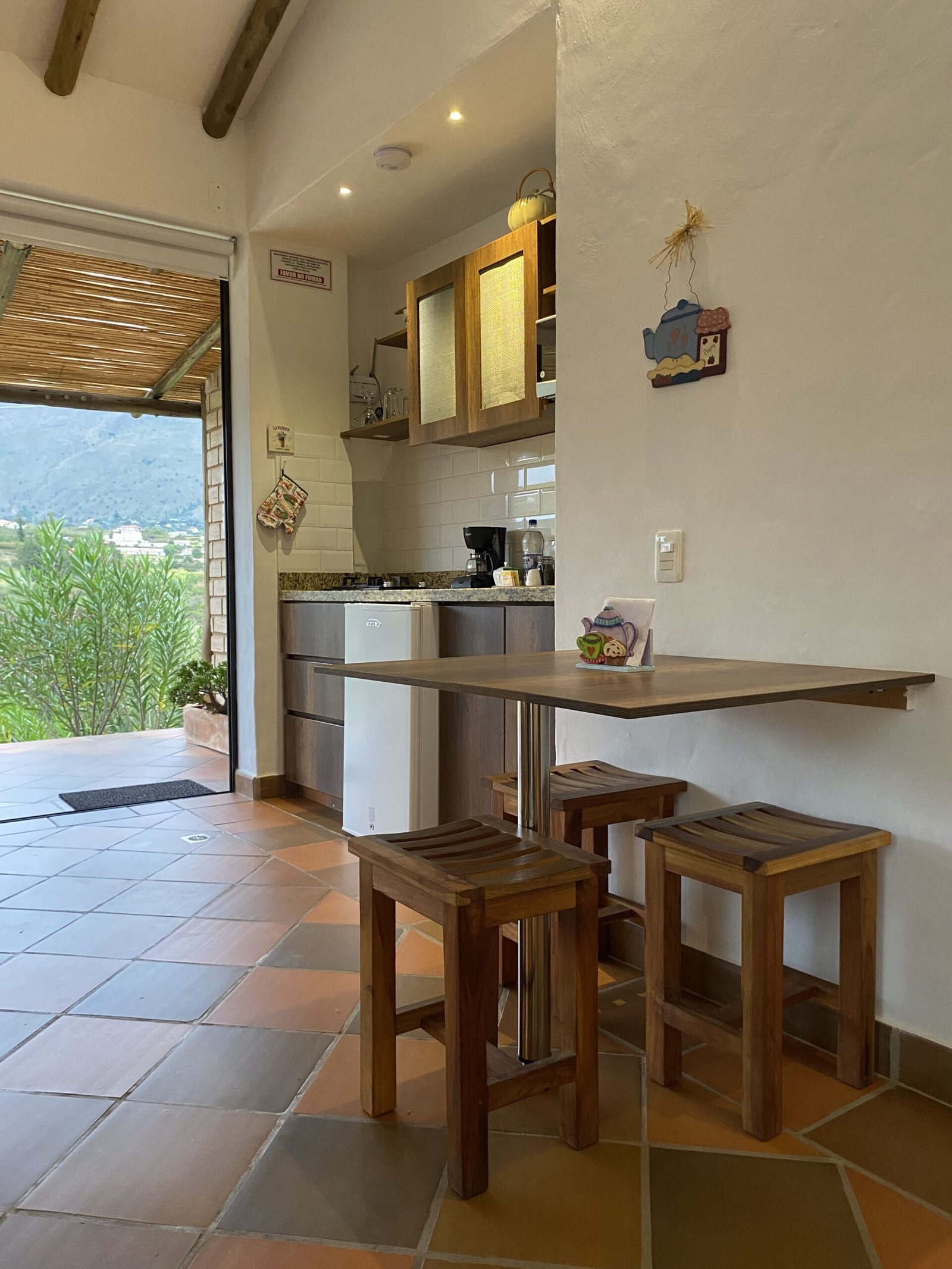 comedor Casa el Pino Villa de Leyva