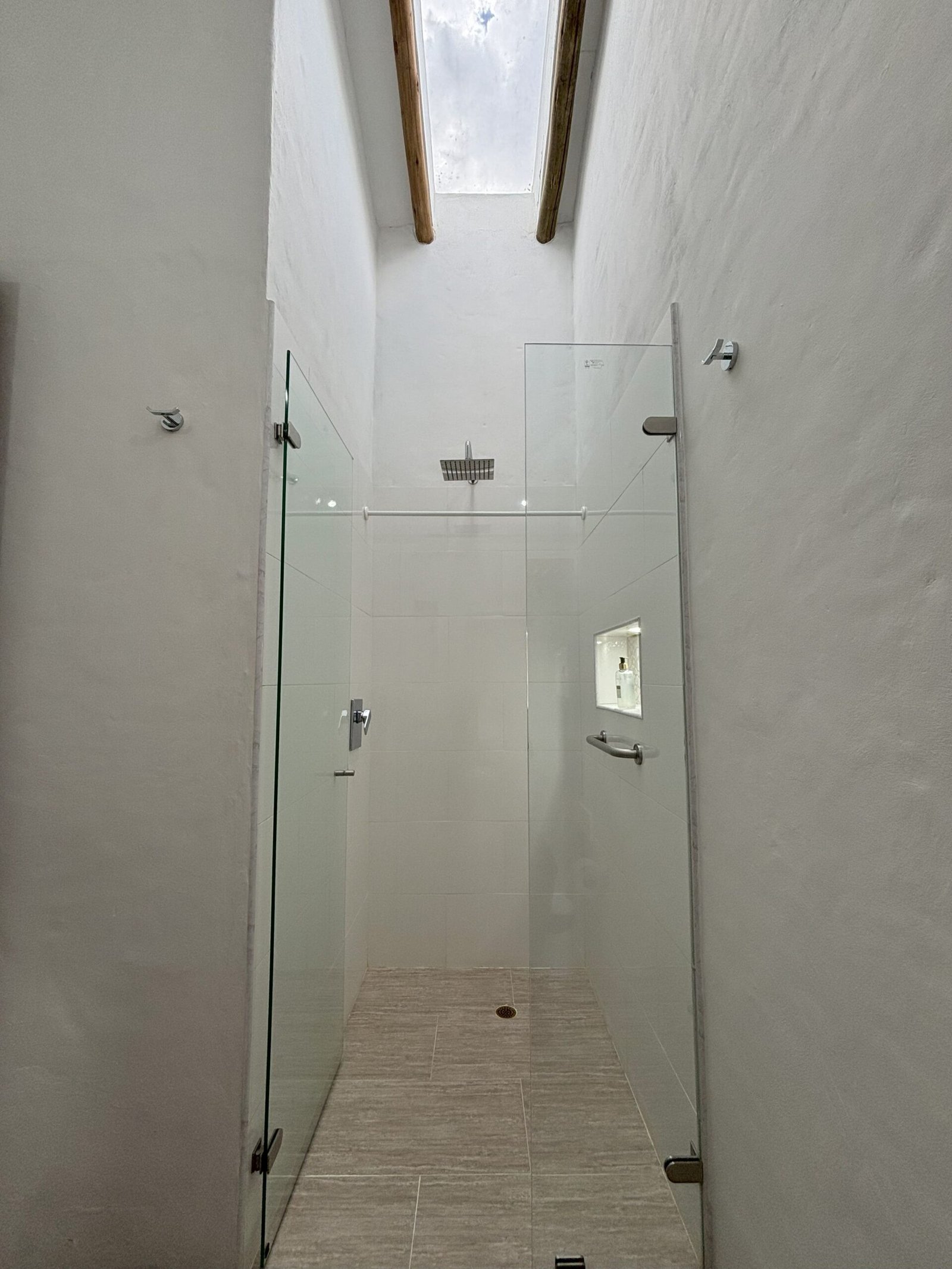 Ducha caliente Casa el Pino Villa de Leyva