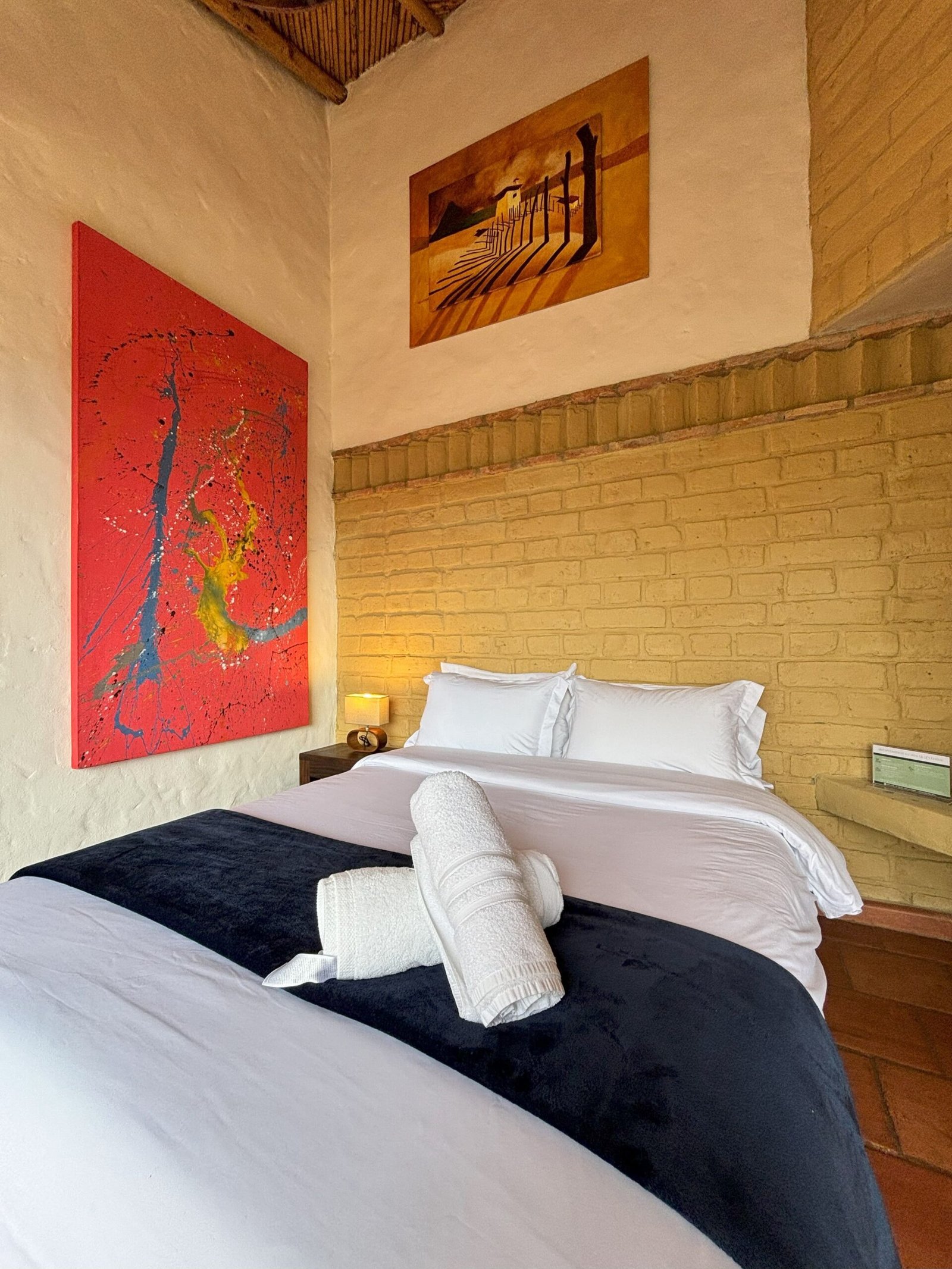 habitacion secundaria apartamento Fuego en La Leyenda, Villa de Leyva