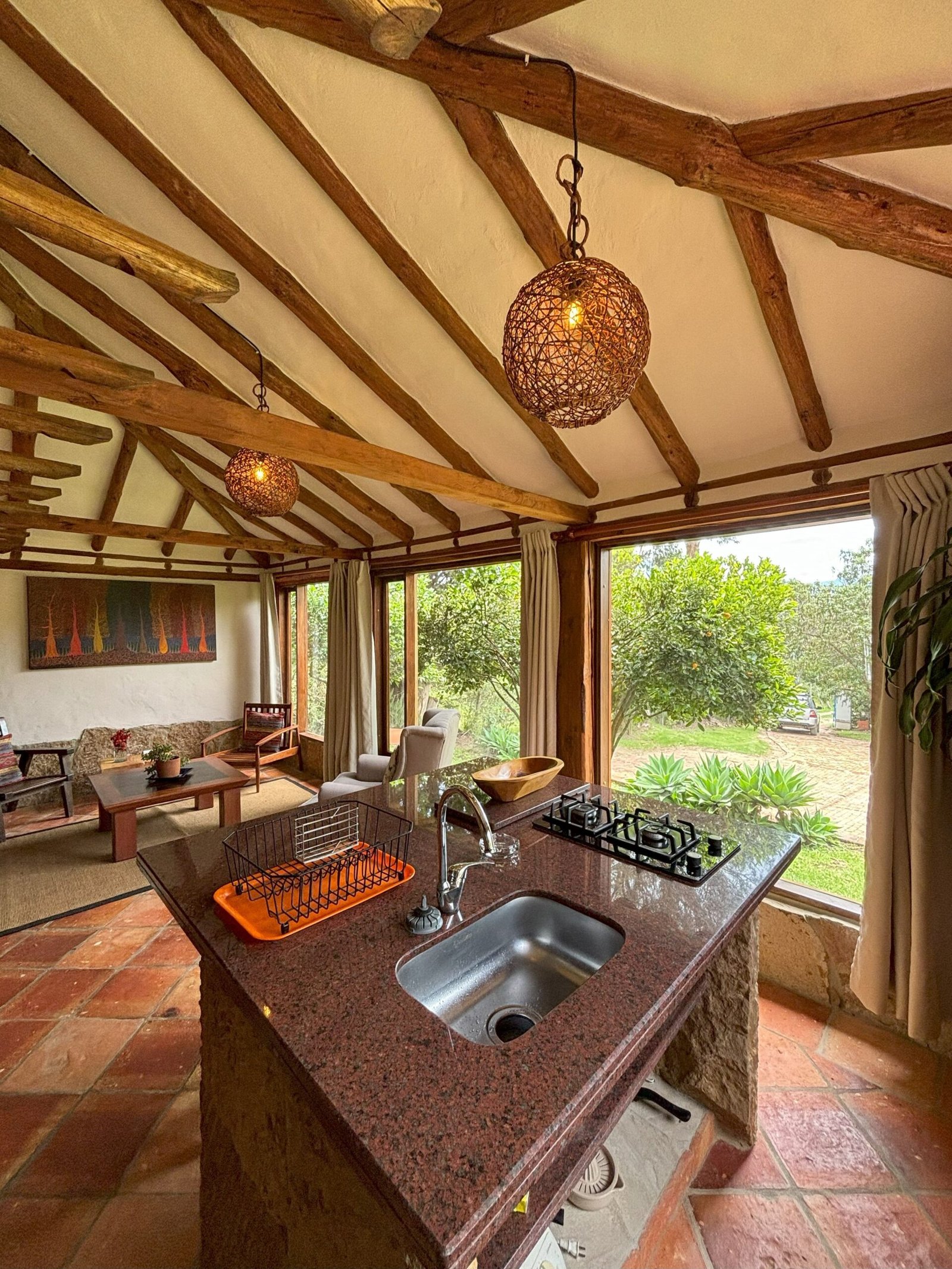 Cocina Casa Brisa en la Leyenda Villa de Leyva